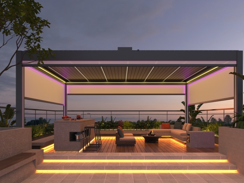  V-350-260 Flipped Pergola